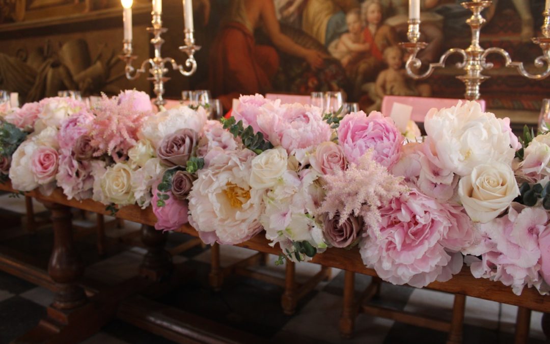 Painted Hall Wedding Flowers