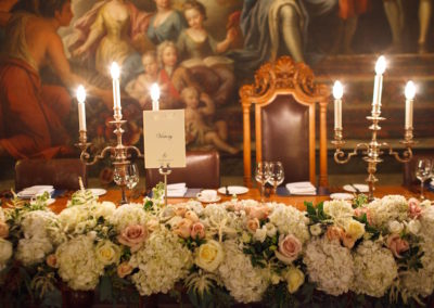 Top Table Wedding Flowers