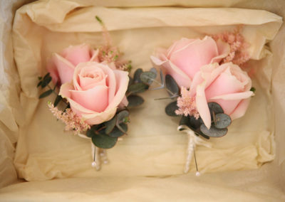 Sweet Avalanche Corsages