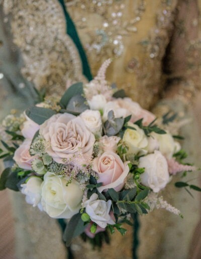 Nadia's bridal bouquet